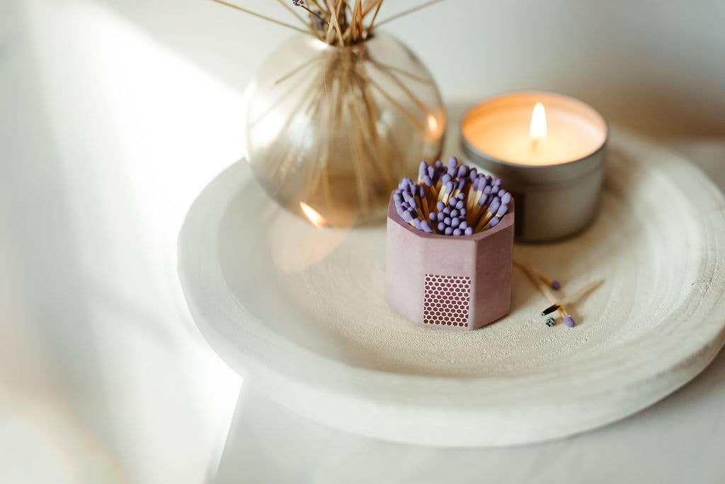 Concrete Match Holder