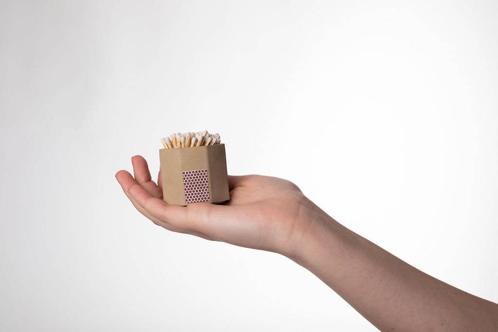 Concrete Match Holder