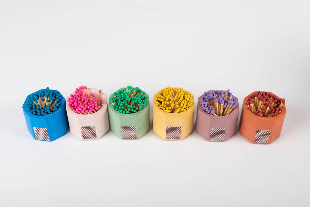 Concrete Match Holder