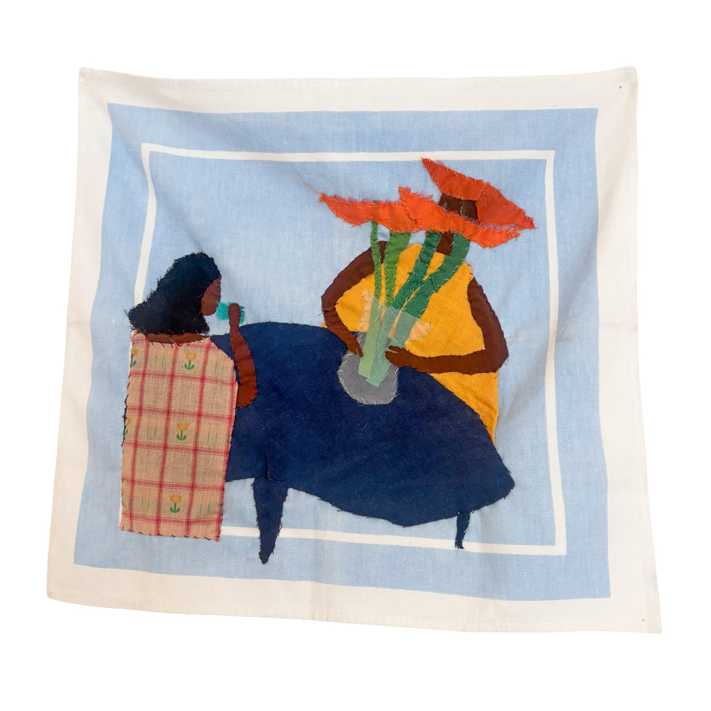 Sarah Nsikak | Flower Vase 2 Panel