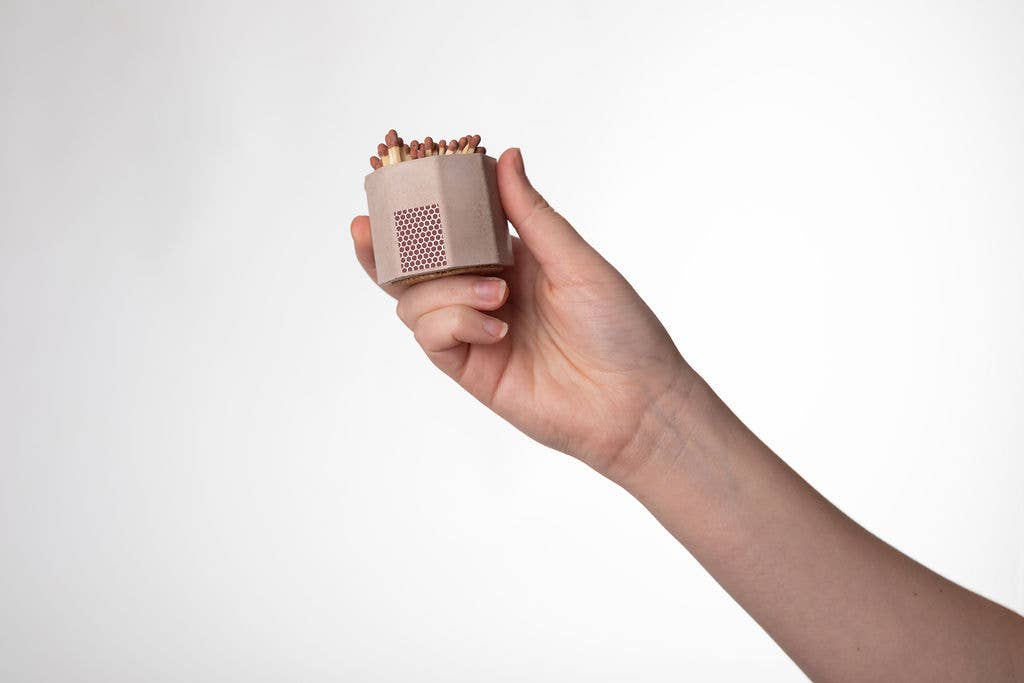 Concrete Match Holder