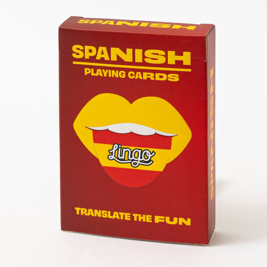 Spanish travel playing cards