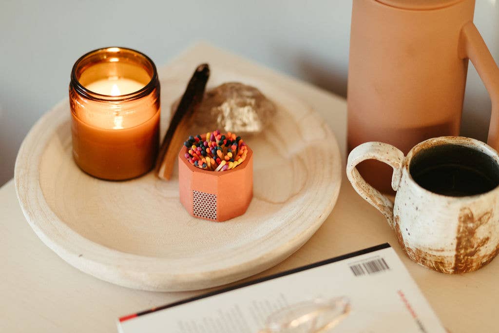 Concrete Match Holder