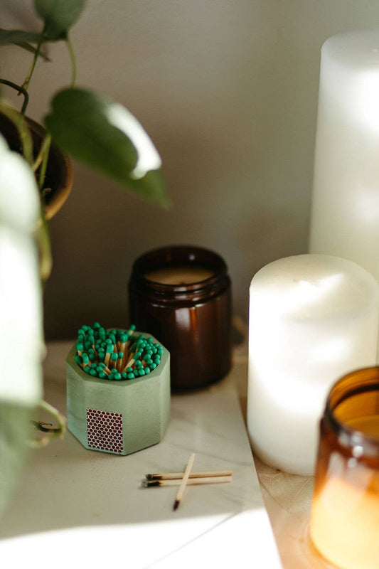 Concrete Match Holder