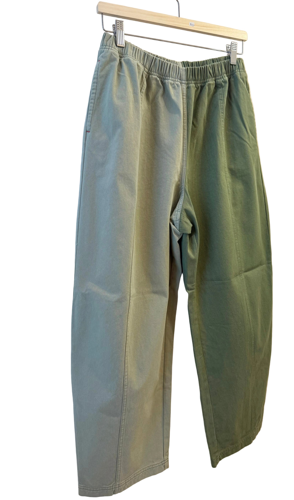 Colorblock Cotton Pants