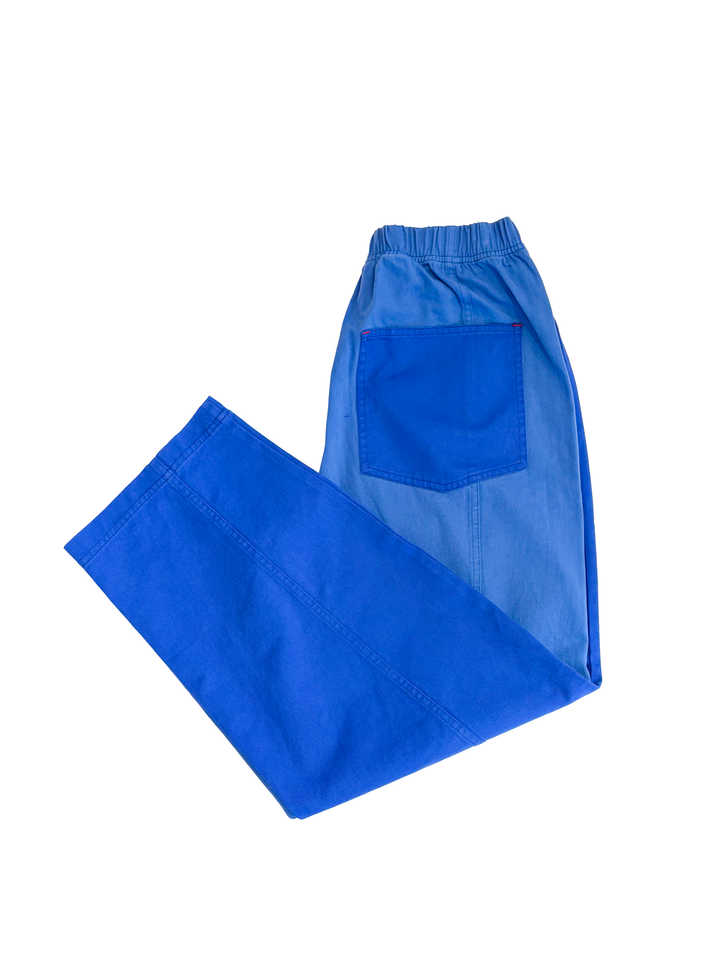 Colorblock Cotton Pants