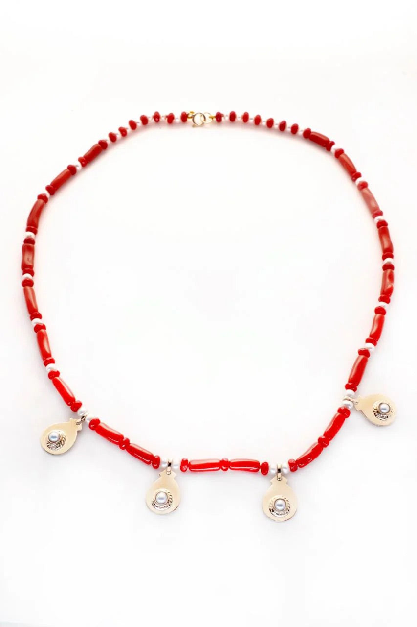 Greco Coral Necklace