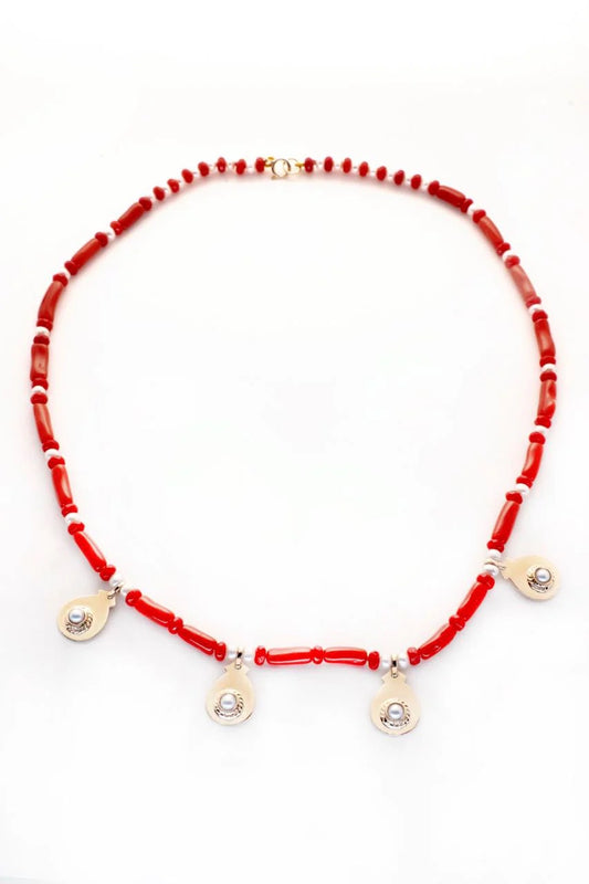 Greco Coral Necklace