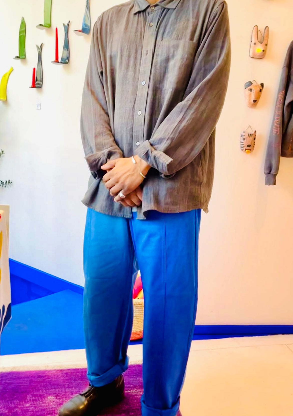 Colorblock Janus Pant