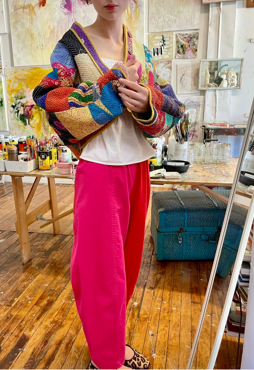 Colorblock Janus Pant