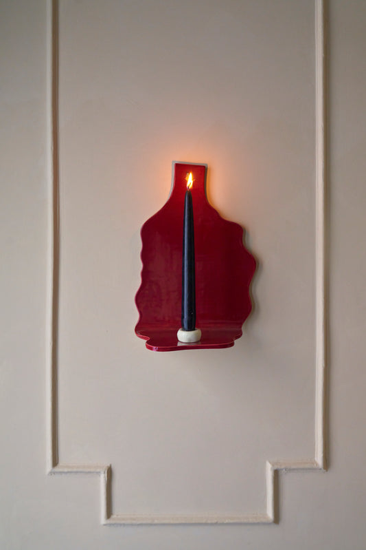 Swiss Chard Candle Wall Sconce