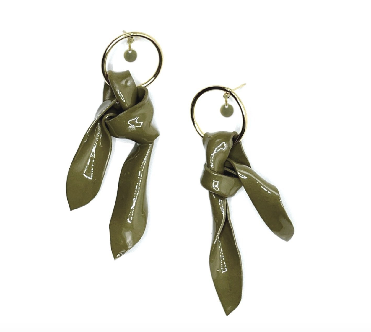 Hannayoo tie earrings