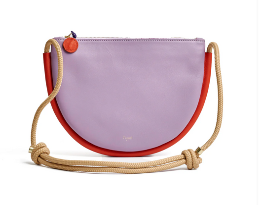 Celine Bag - Lilac / lobster red