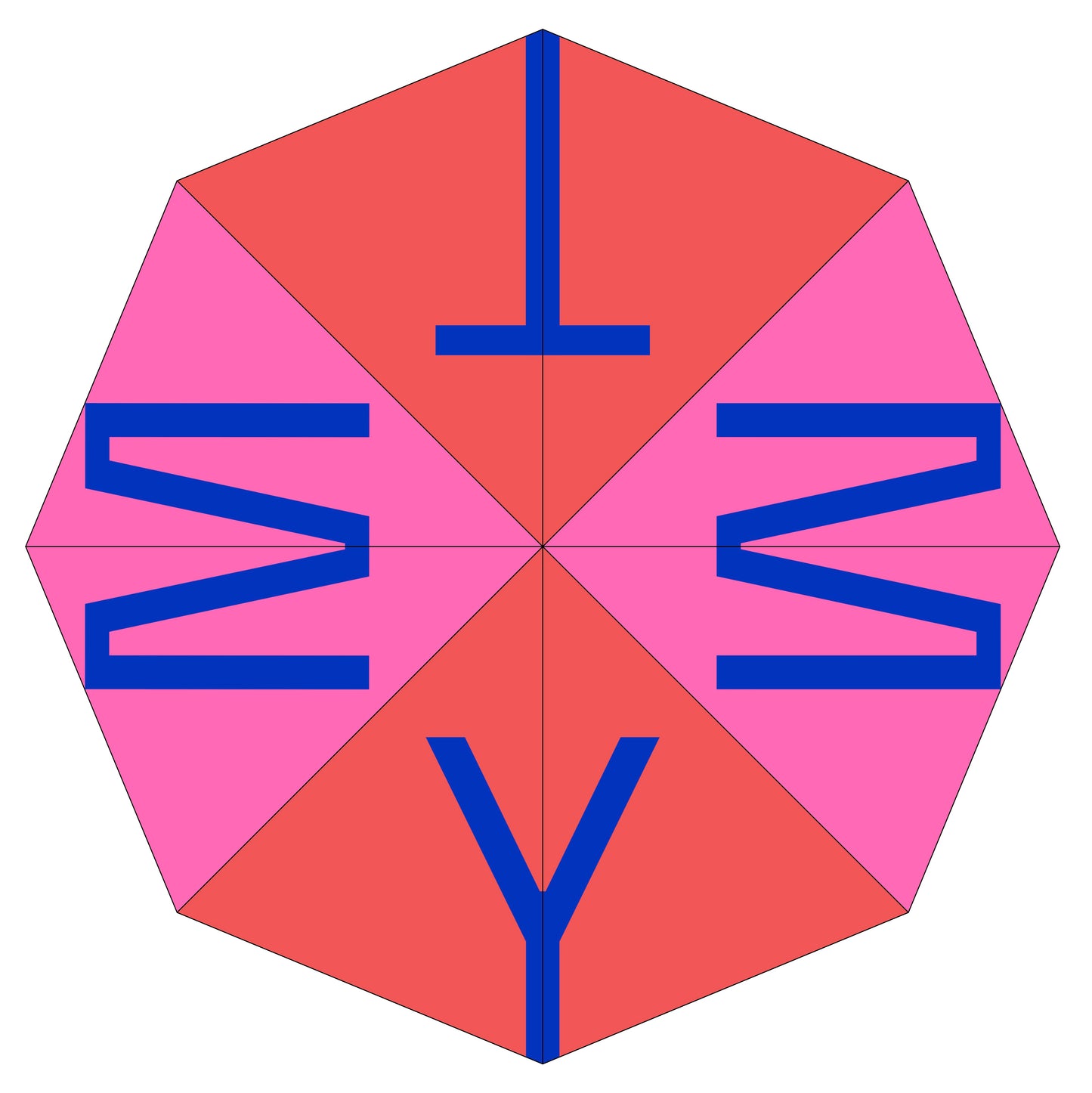 TMWY Signature Happy Rainy Days Umbrella