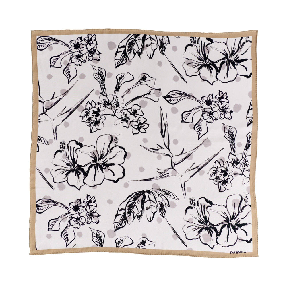 La Isla Silk Bandana Scarf