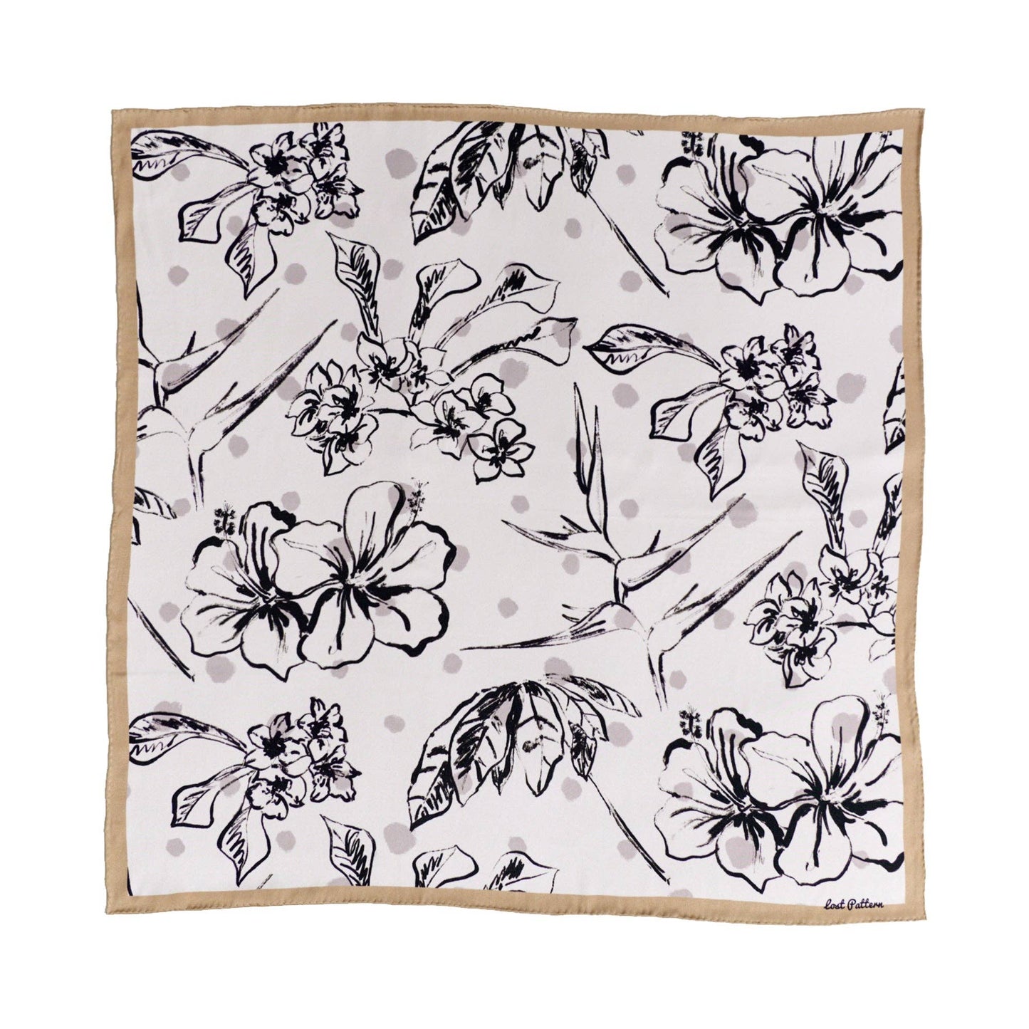 La Isla Silk Bandana Scarf
