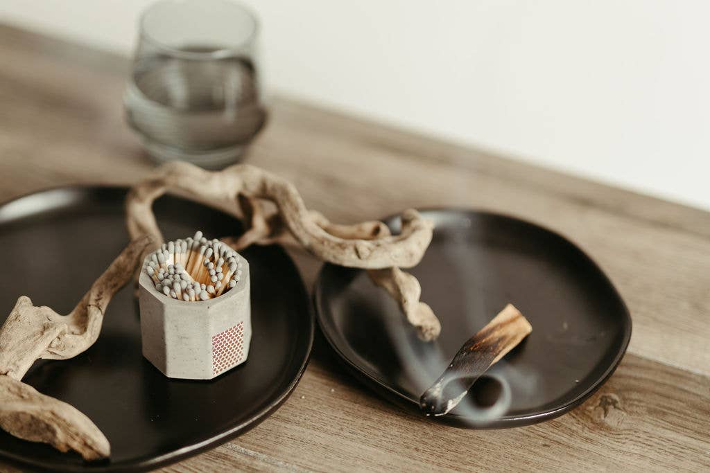 Concrete Match Holder