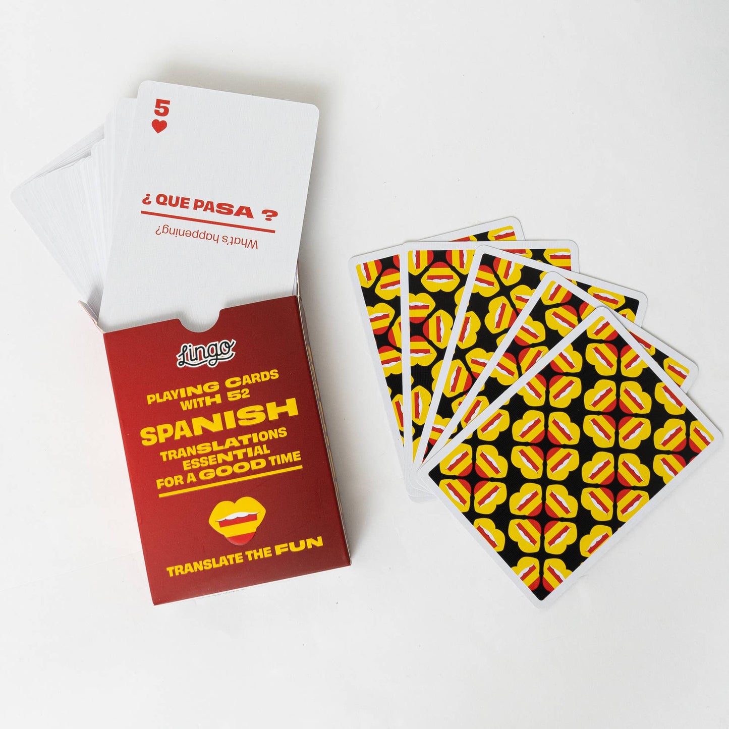Spanish travel playing cards