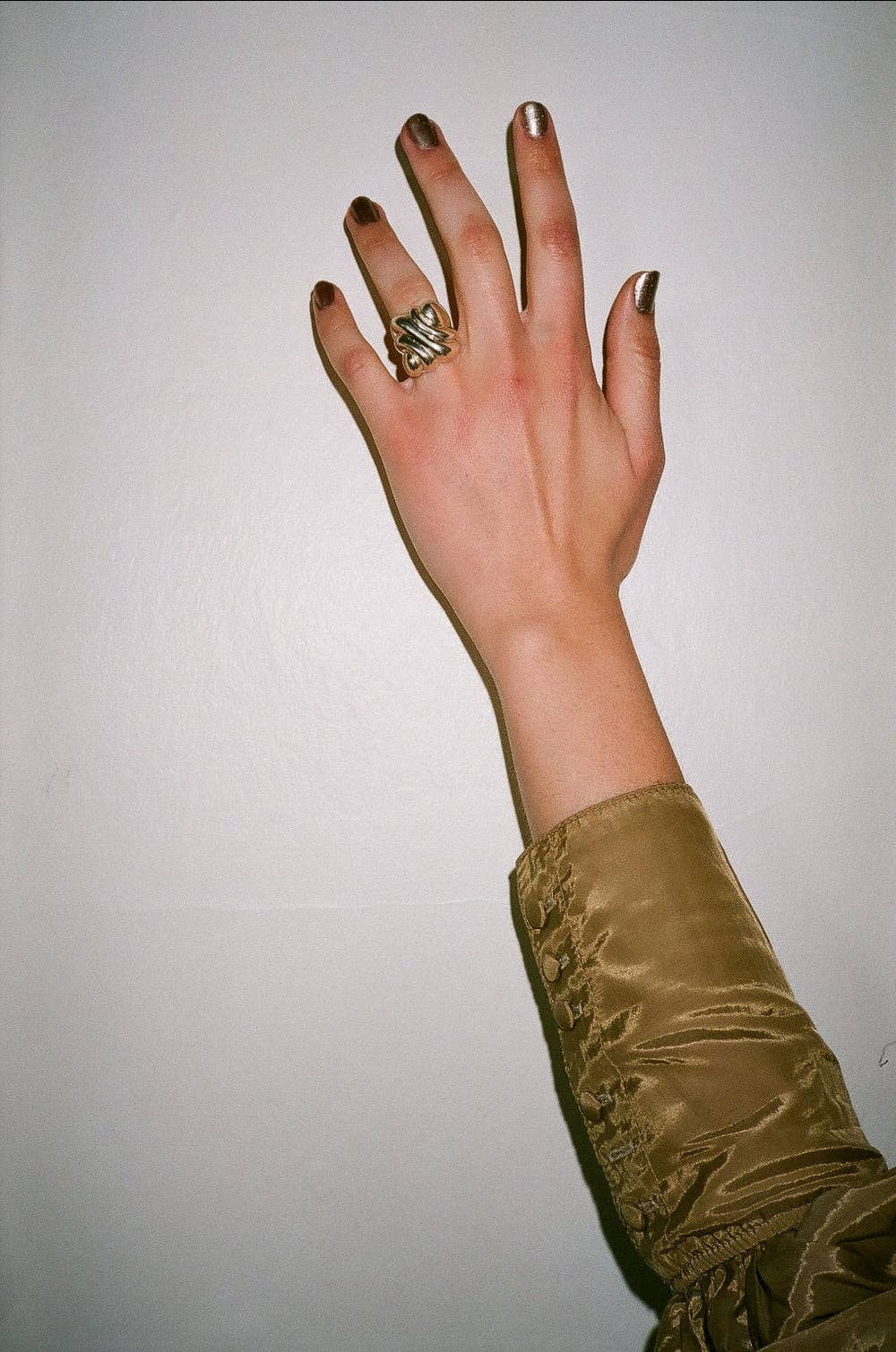 Sterling silver les dunes ring