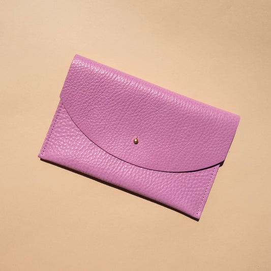 Envelope Pouch - Sorbet Leather