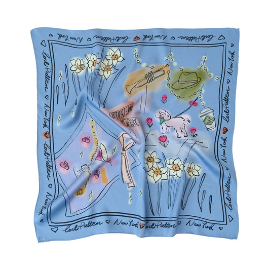 New York Silk Scarf