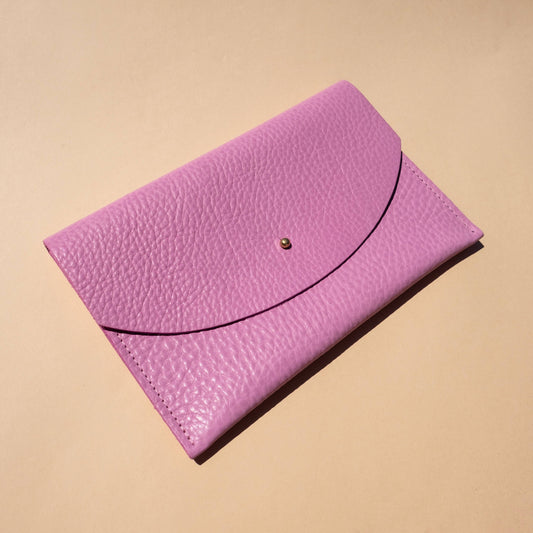 Envelope Pouch - Sorbet Leather