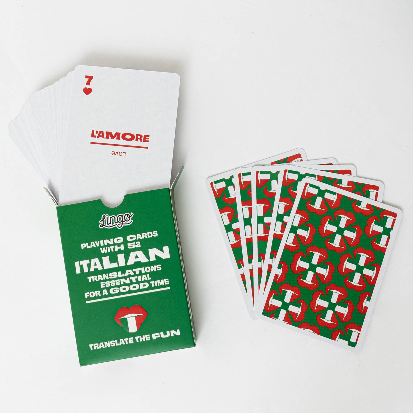 Italian travel playing cards