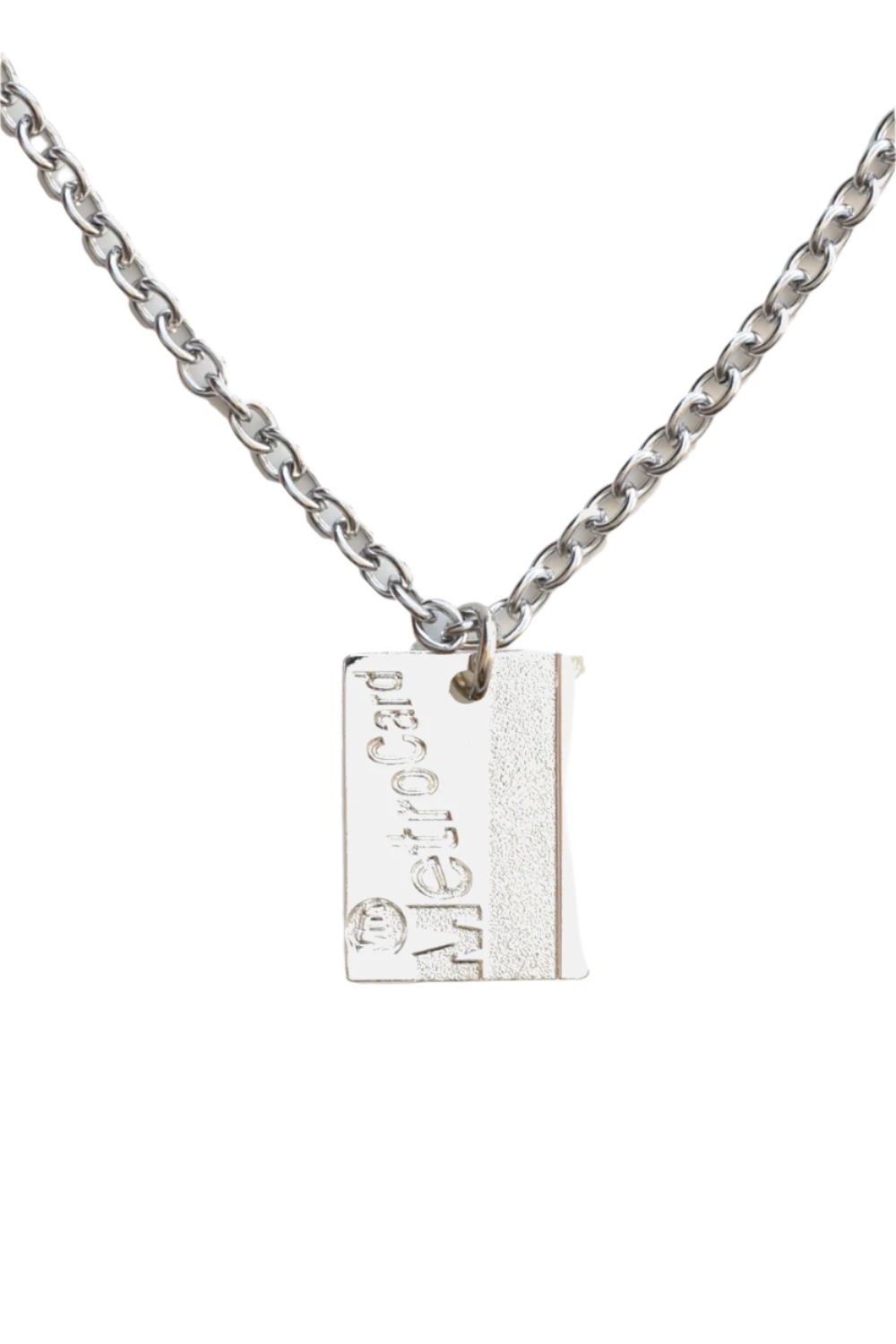 MTA Metrocard Steel Necklace Chain