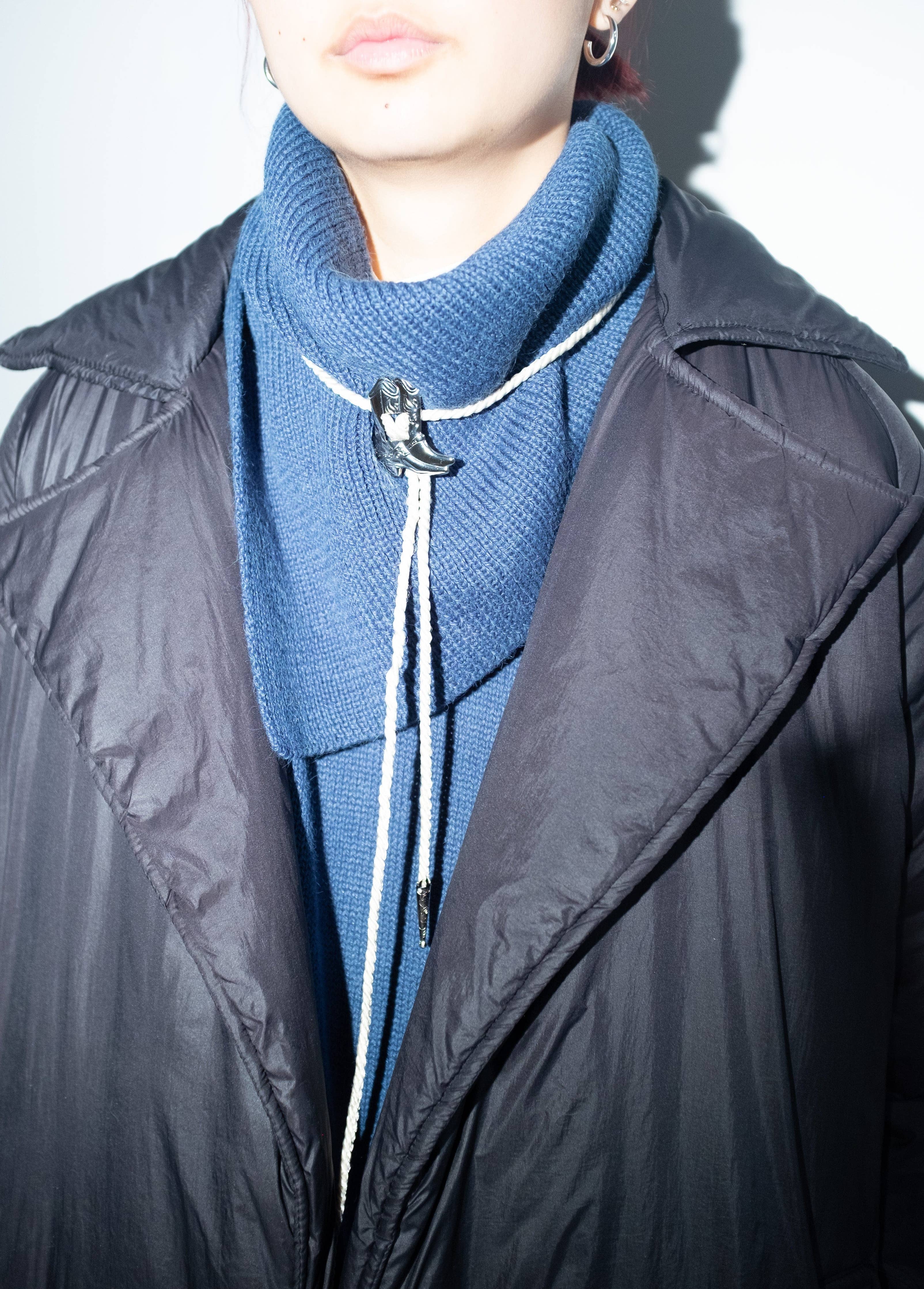 Davie Bandana in Denim Blue