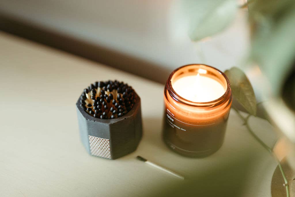 Concrete Match Holder