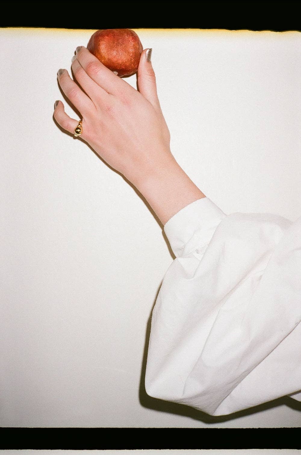 Brass pinky ring