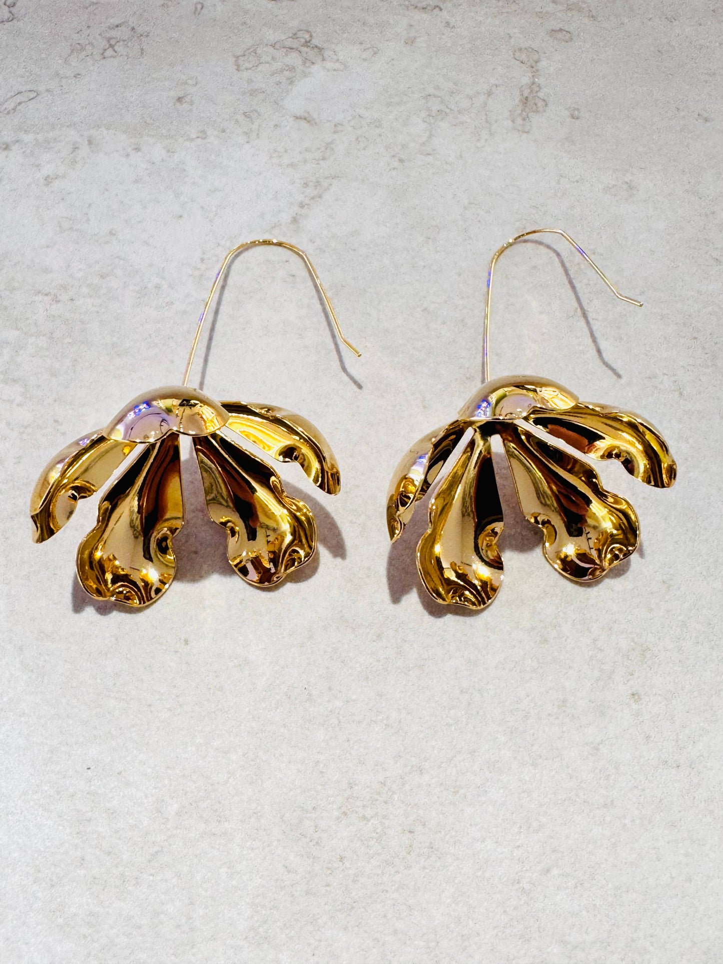 Tulipan floral earrings
