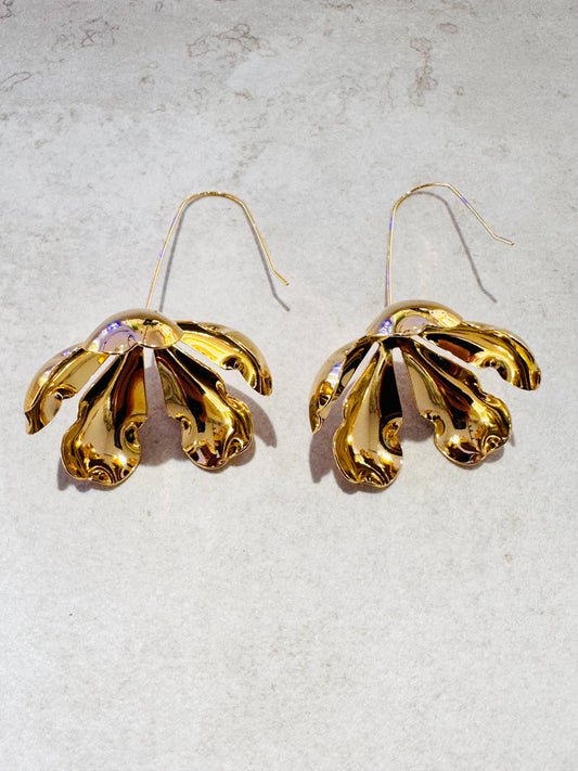 Tulipan floral earrings