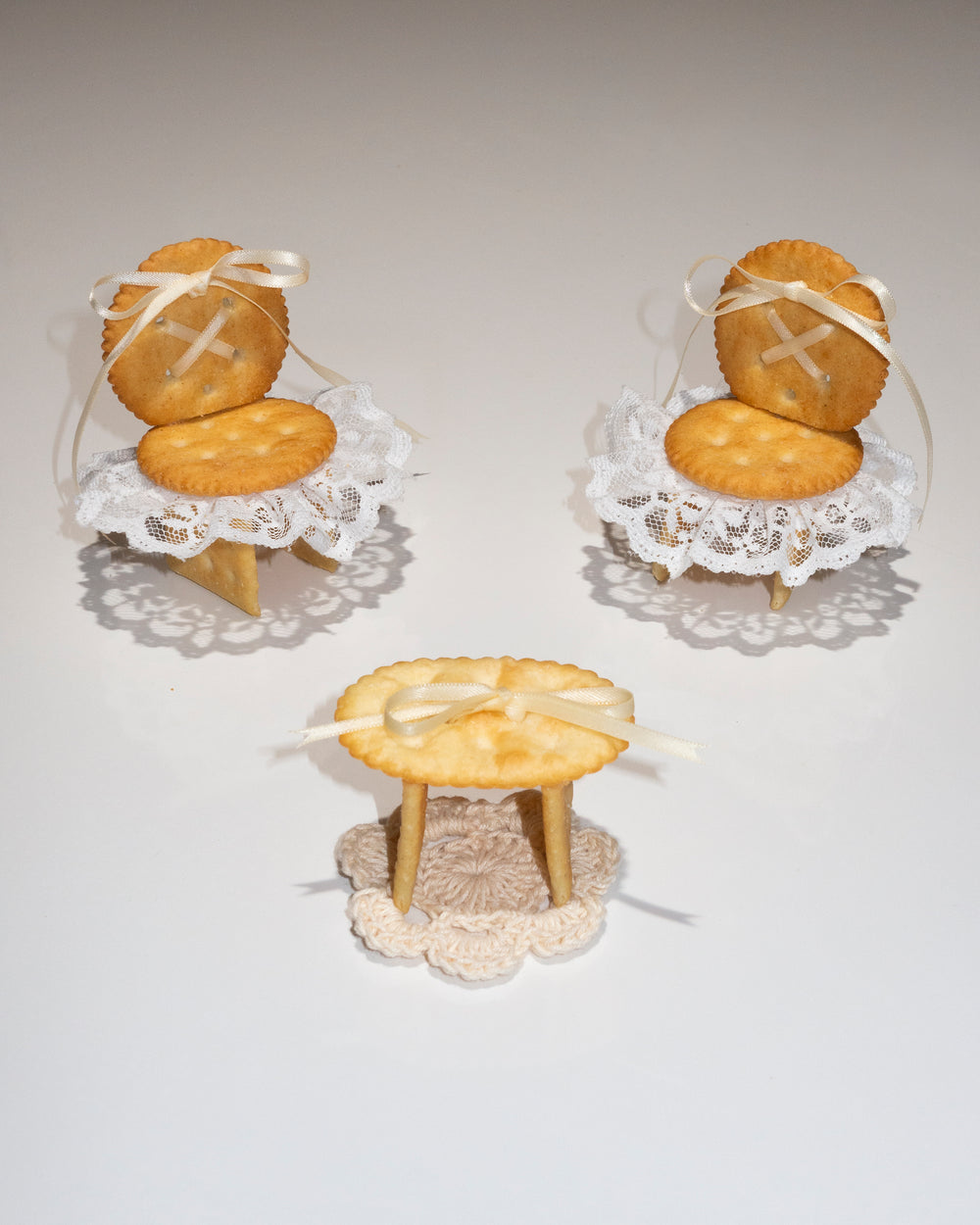 Cracker Chairs Print by LINA SUN PARK