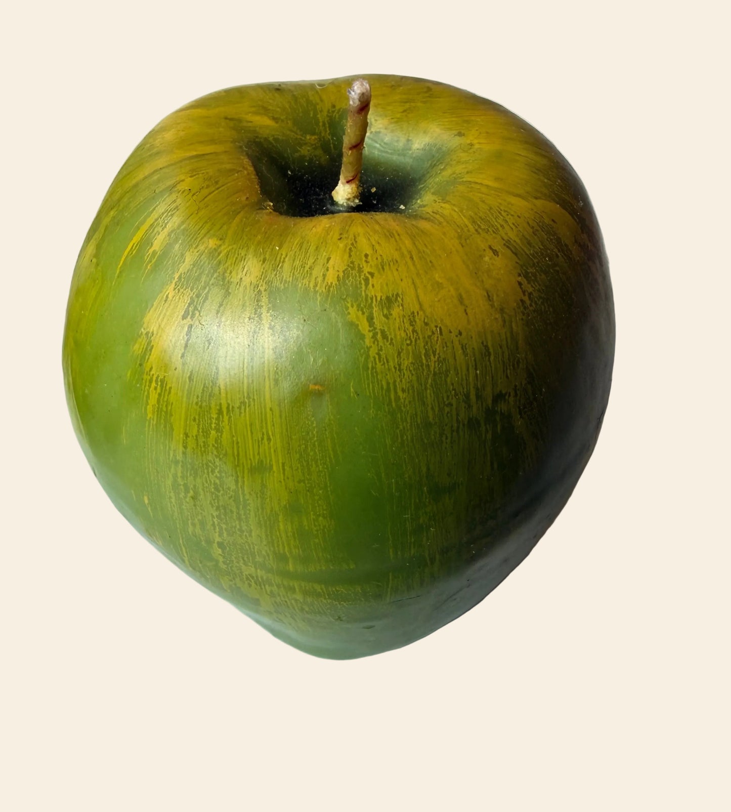 Handmade naturally scented Apple Candle