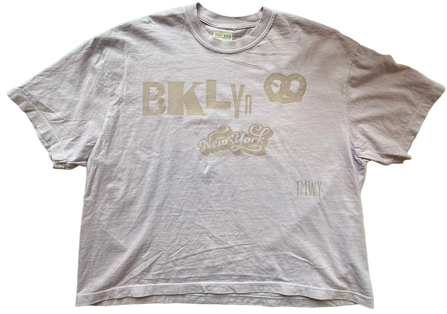 BROOKLYN Crop Tee Zeeland x TMWY