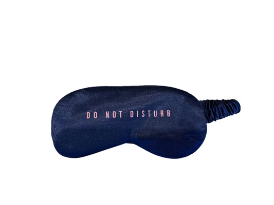 TMWY Do Not Disturb Silk Sleep Mask