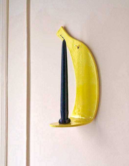 Banana Candle Wall Sconce