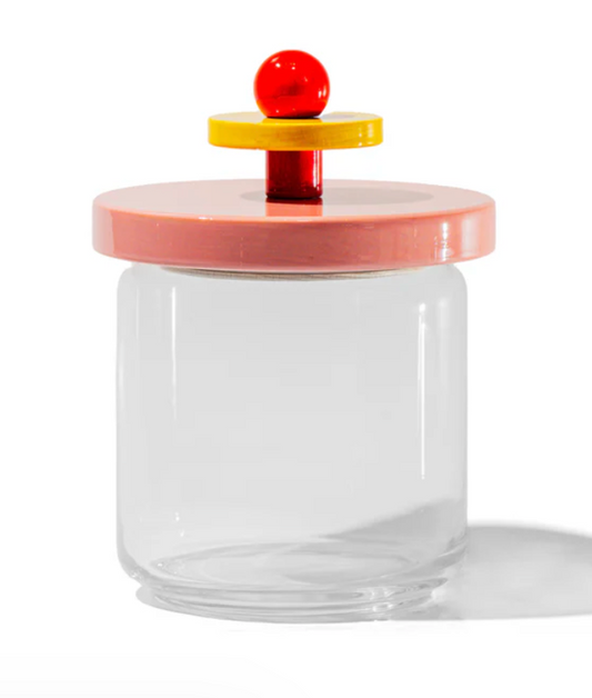 Sotsass Alessi Glass Candy Jar
