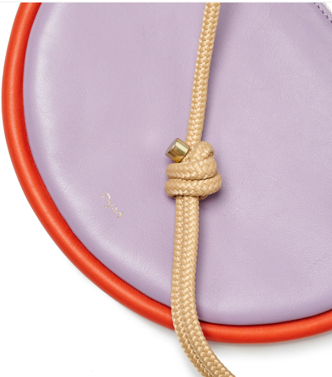 Celine Bag - Lilac / lobster red