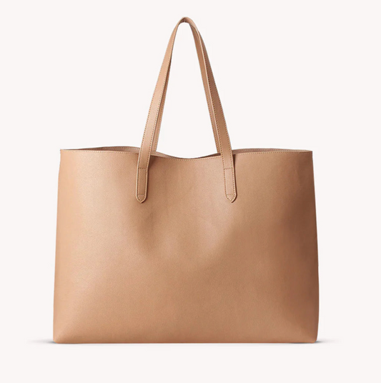 Leather Embroidered Tote: Zeeland X TMWY