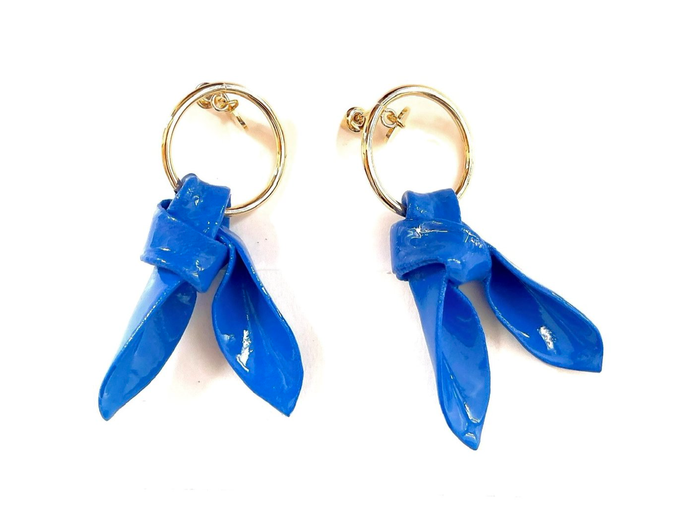 Hannayoo tie earrings