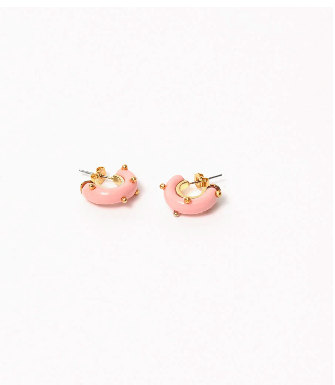 Hannayoo mini moon earrings