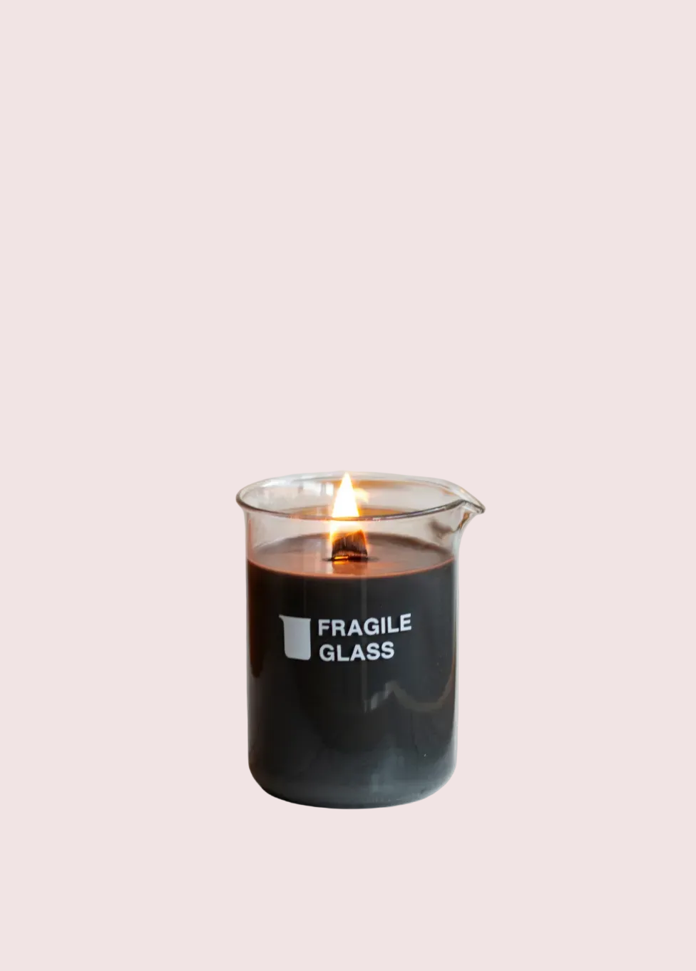 FRAGILE GLASS CANDLE