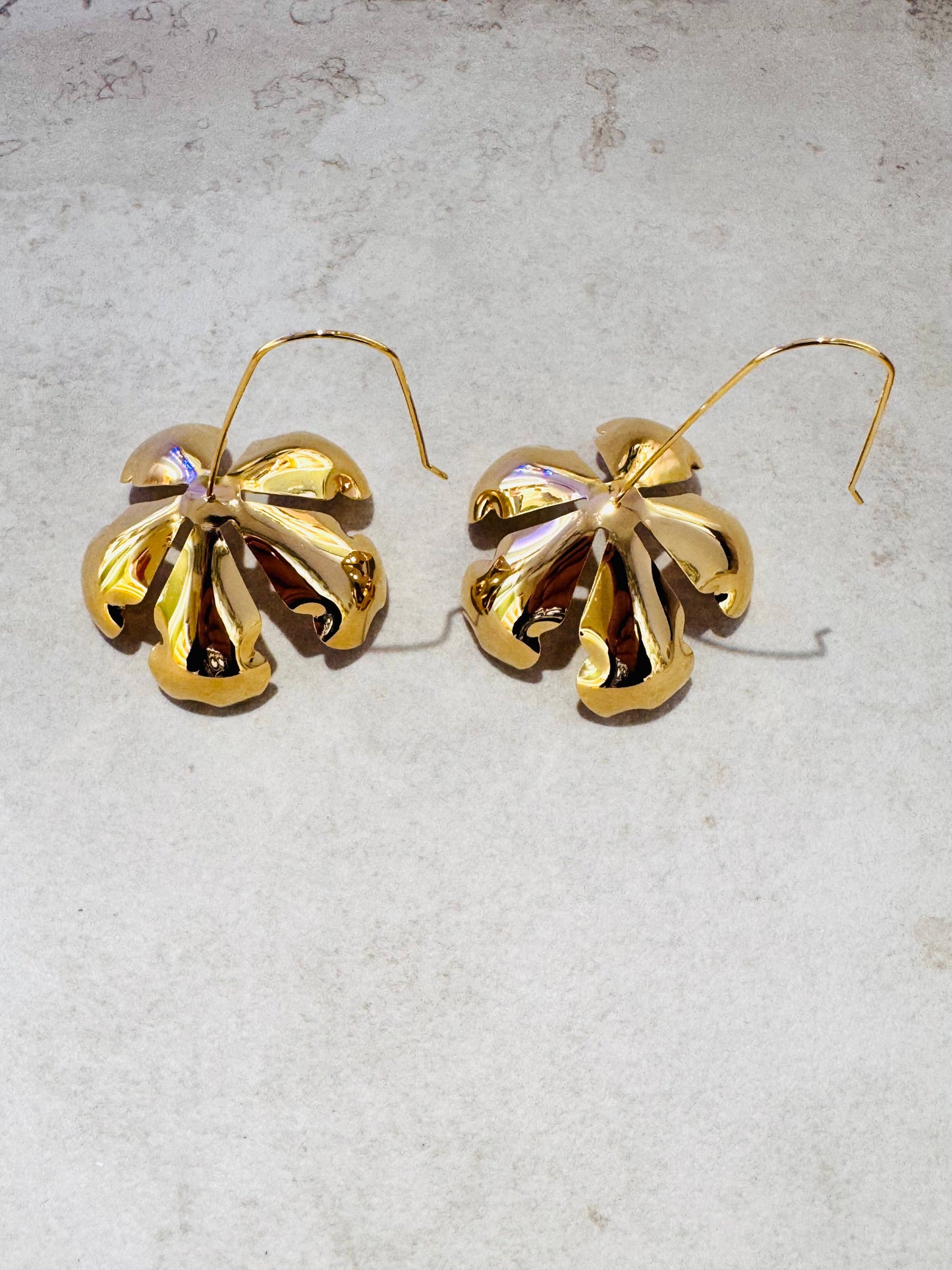 Tulipan floral earrings