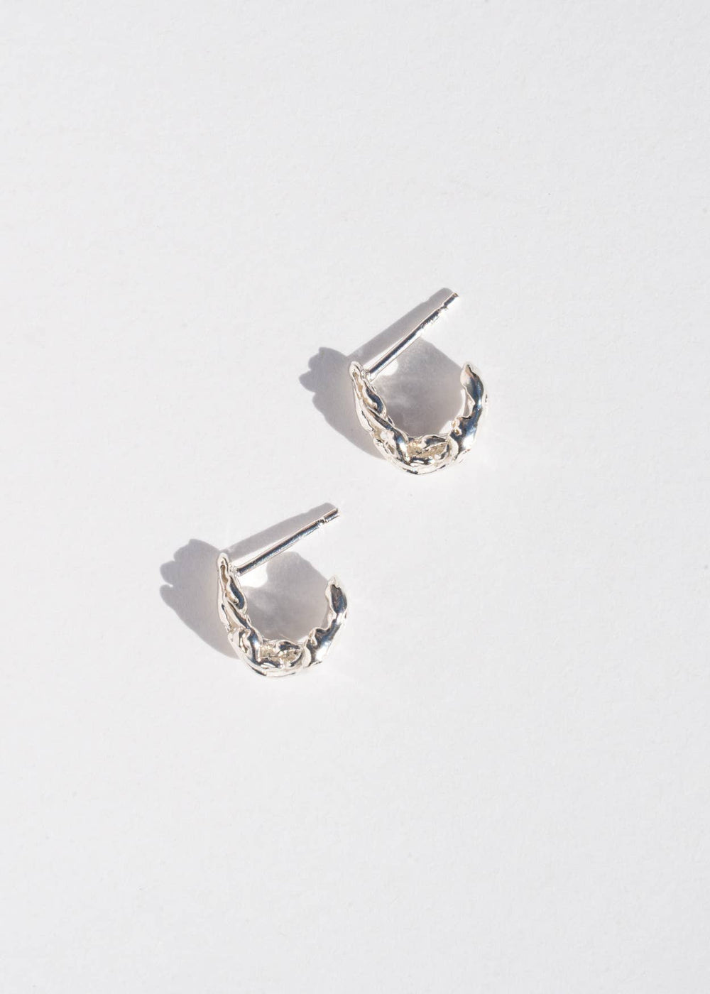 Ostra Studs in Recycled Sterling Silver