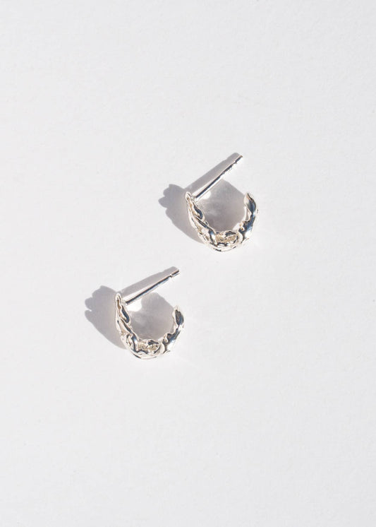 Ostra Studs in Recycled Sterling Silver