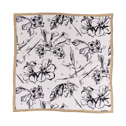 La Isla Silk Bandana Scarf