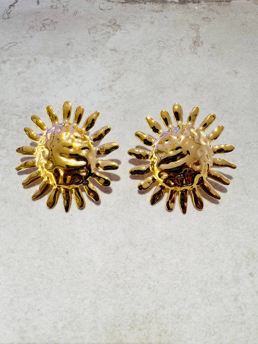 Sun earrings