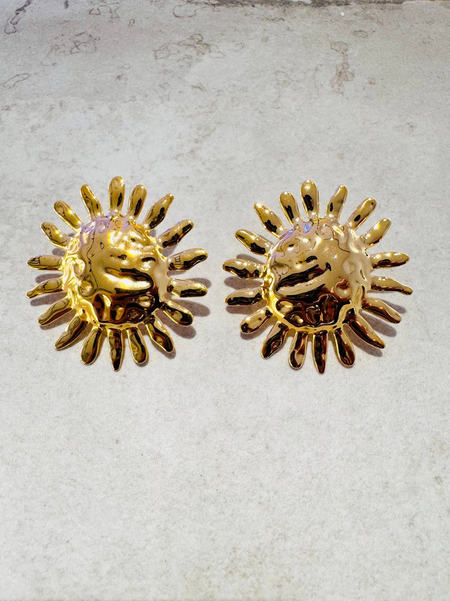 Sun earrings